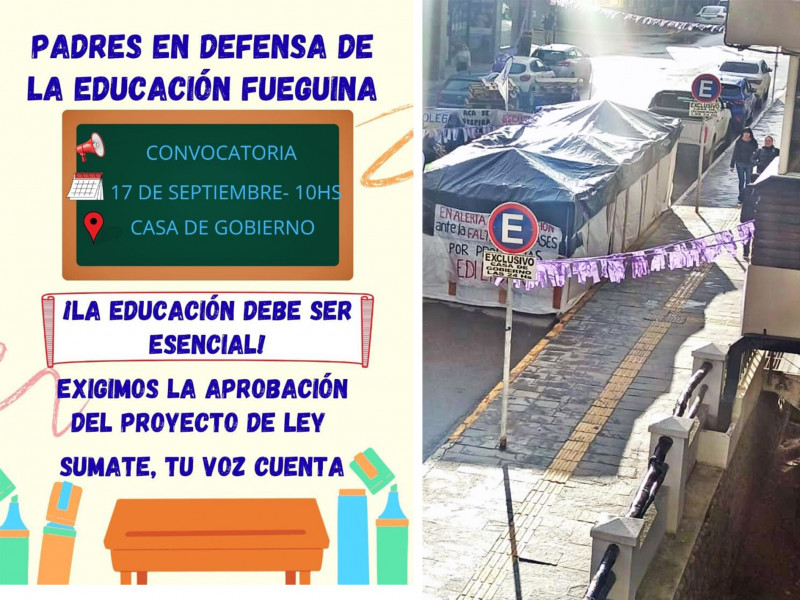 Padres reclamarán por clases en Casa de Gobierno