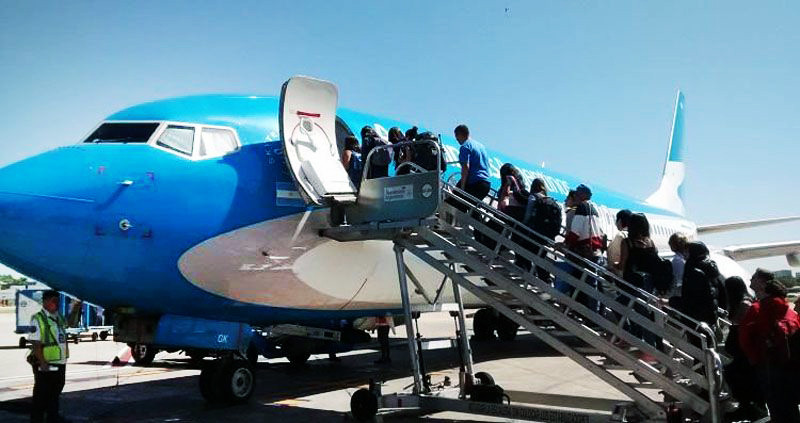 Preocupación por el costo de los pasajes aéreos