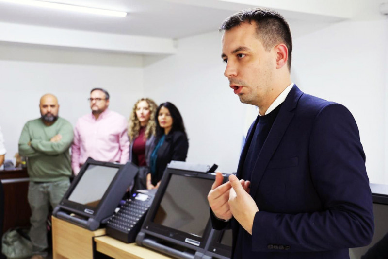 Probaron el voto electrónico para elecciones de OSEF y CPS