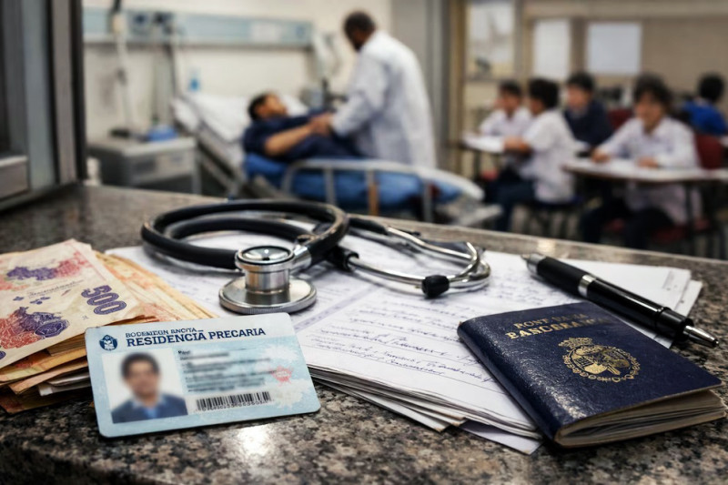 Proyecto para arancelar la universidad y la salud a extranjeros