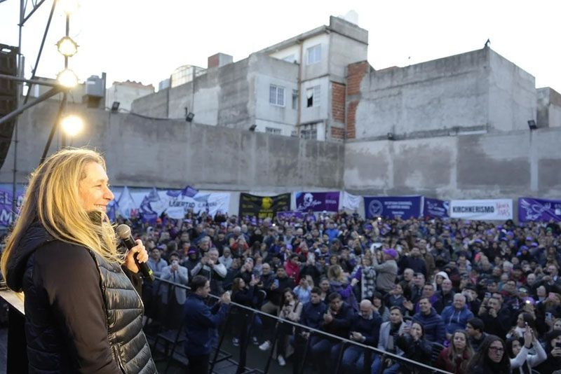 Reapareció Karina Milei: “Vinimos para que no roben más”