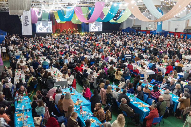 Río Grande celebró el Día del Jubilado con una cena