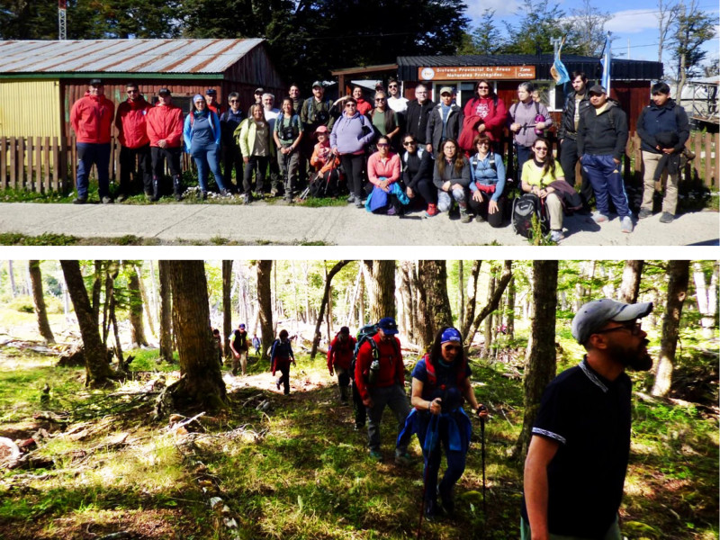 Se inauguró el sendero de trekking al Cerro Michi