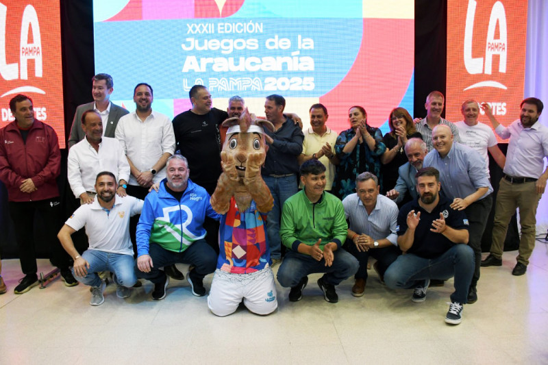 Se realizó la presentación de los Juegos de la Araucanía