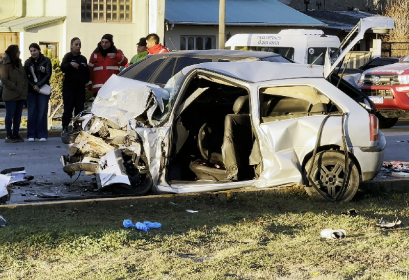 Sigue grave el mayor de los niños del choque fatal
