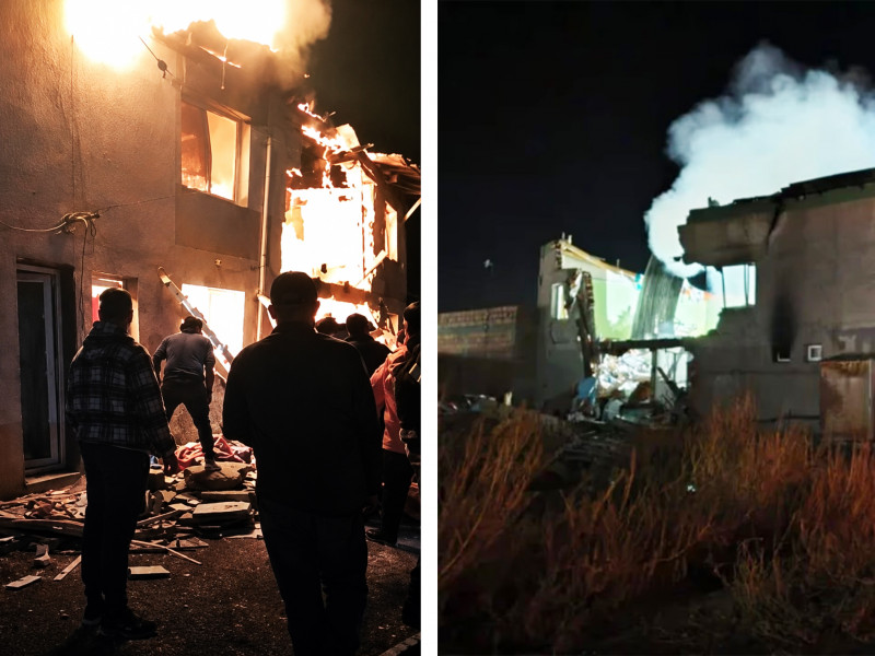 Son 13 los afectados tras la explosión en Perito Moreno