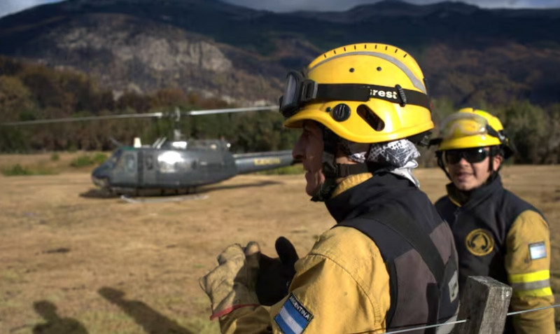 Tras tres meses, controlaron el fuego en Chubut
