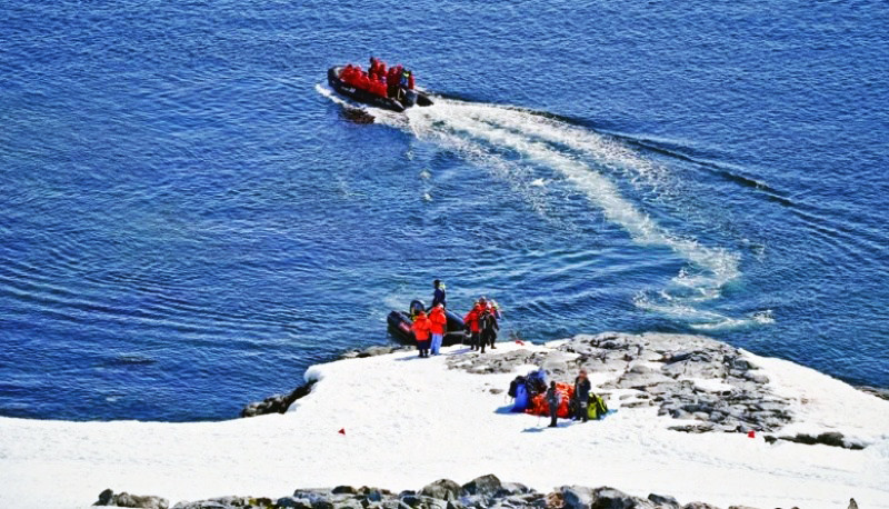 Turismo en la Antártida con récord de visitantes