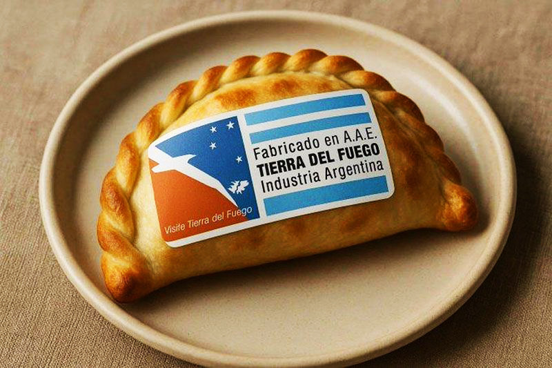Una empanada, un mensaje y otro ataque a la industria