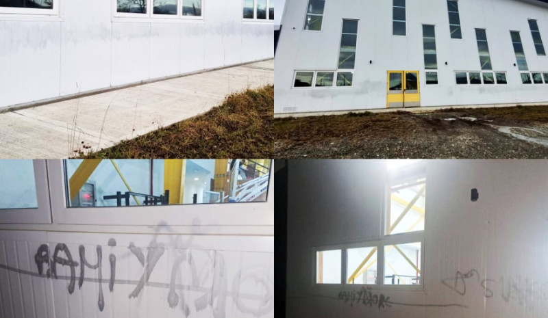 Vandalizan la Casa del Deporte de Tolhuin y lo repararon