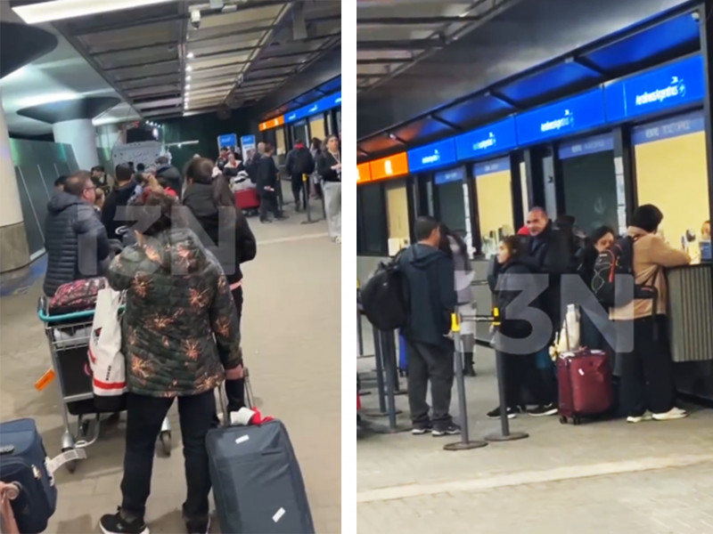 Varados en aeroparque por vuelos cancelados