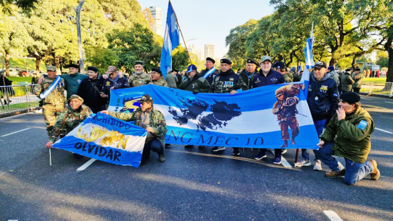 Veteranos pidieron participar del debate legislativo